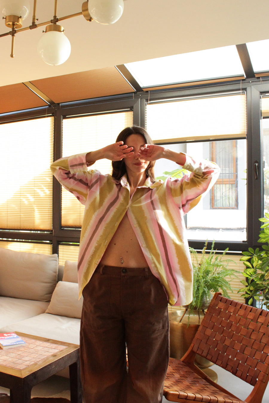 LINA Oversized Gömlek