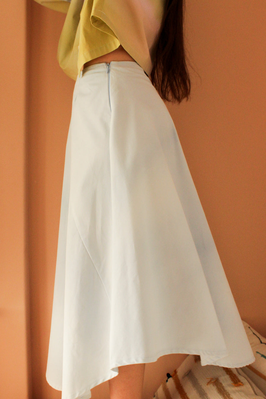 LUA Asimetrik Midi Etek