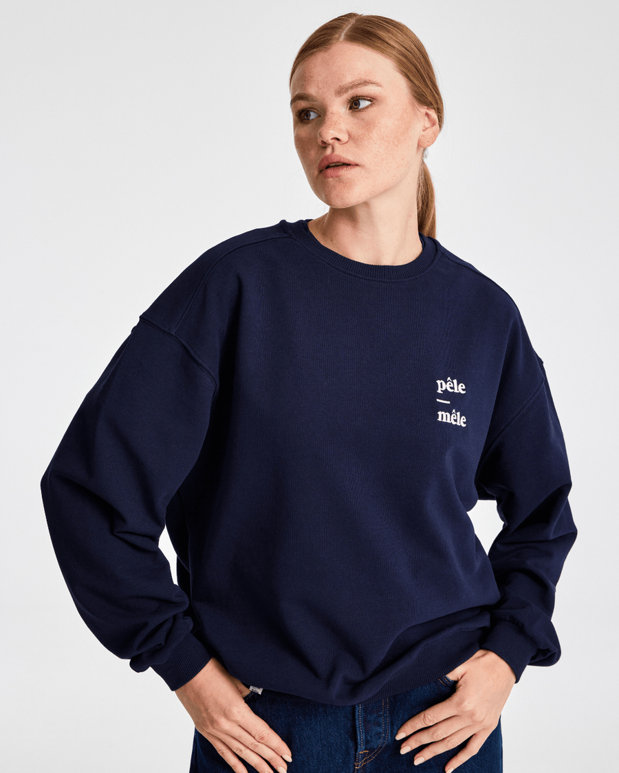 Pêle-Mêle - Logo İşlemeli Sweatshirt