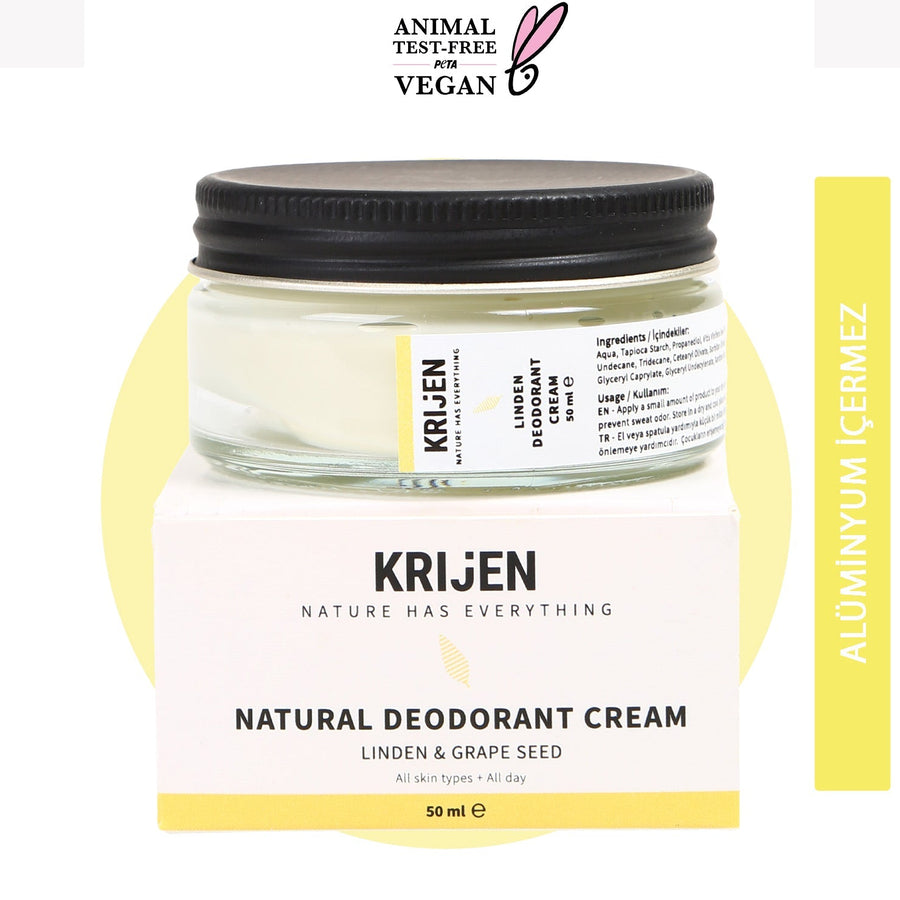 Ihlamur Çiçeği & Üzüm Çekirdeği Krem Deodorant 50 Ml