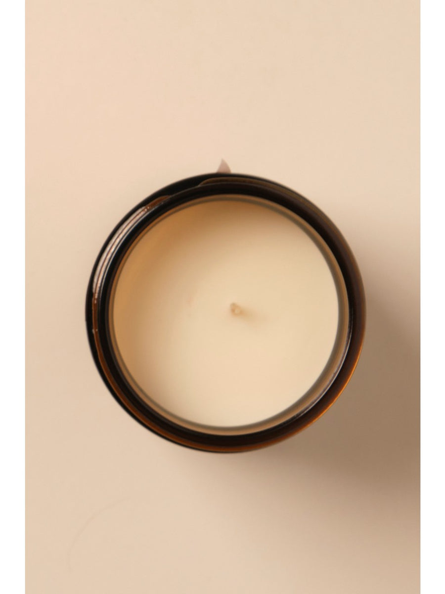 Vose Amber Kokulu % 100 Doğal Soya Wax Amber Kavanoz Mum