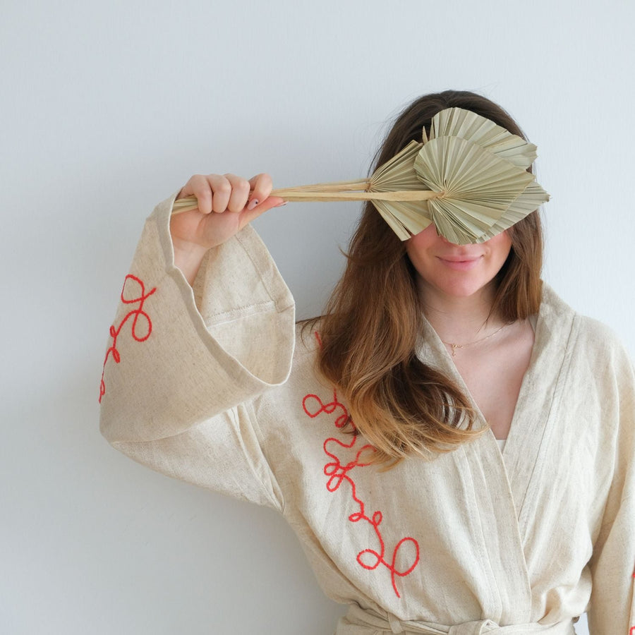 "Ottoman Red" Kimono