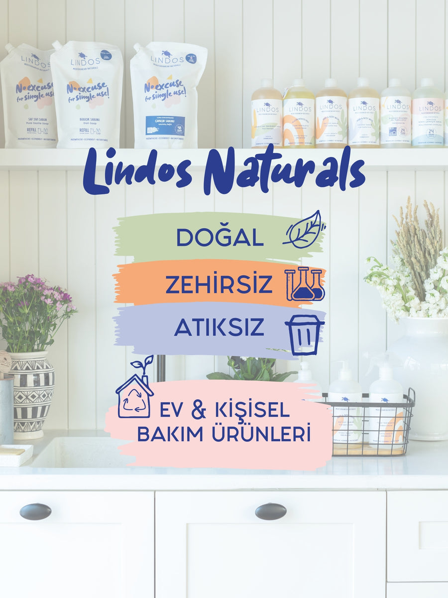 Lindos - Doğal Oda ve Kumaş Kokusu - Mandarin & Cedar - 250 ml