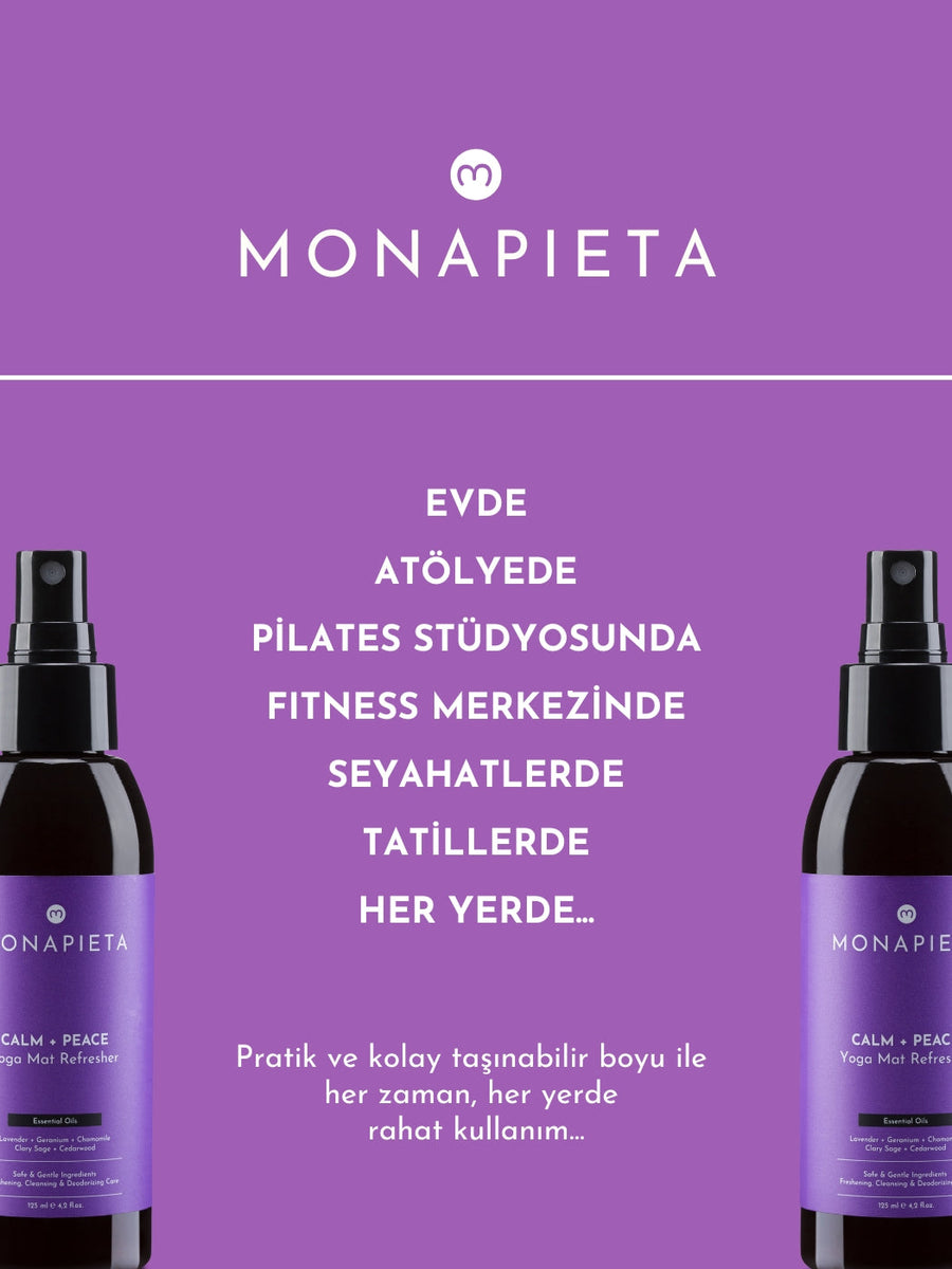 Monapieta Tazeleyici Yoga Matı Temizleme Spreyi