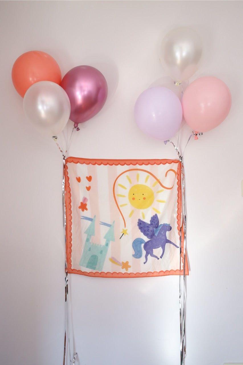 Fairtale · Masalsı Çizimli Fular / Bandana