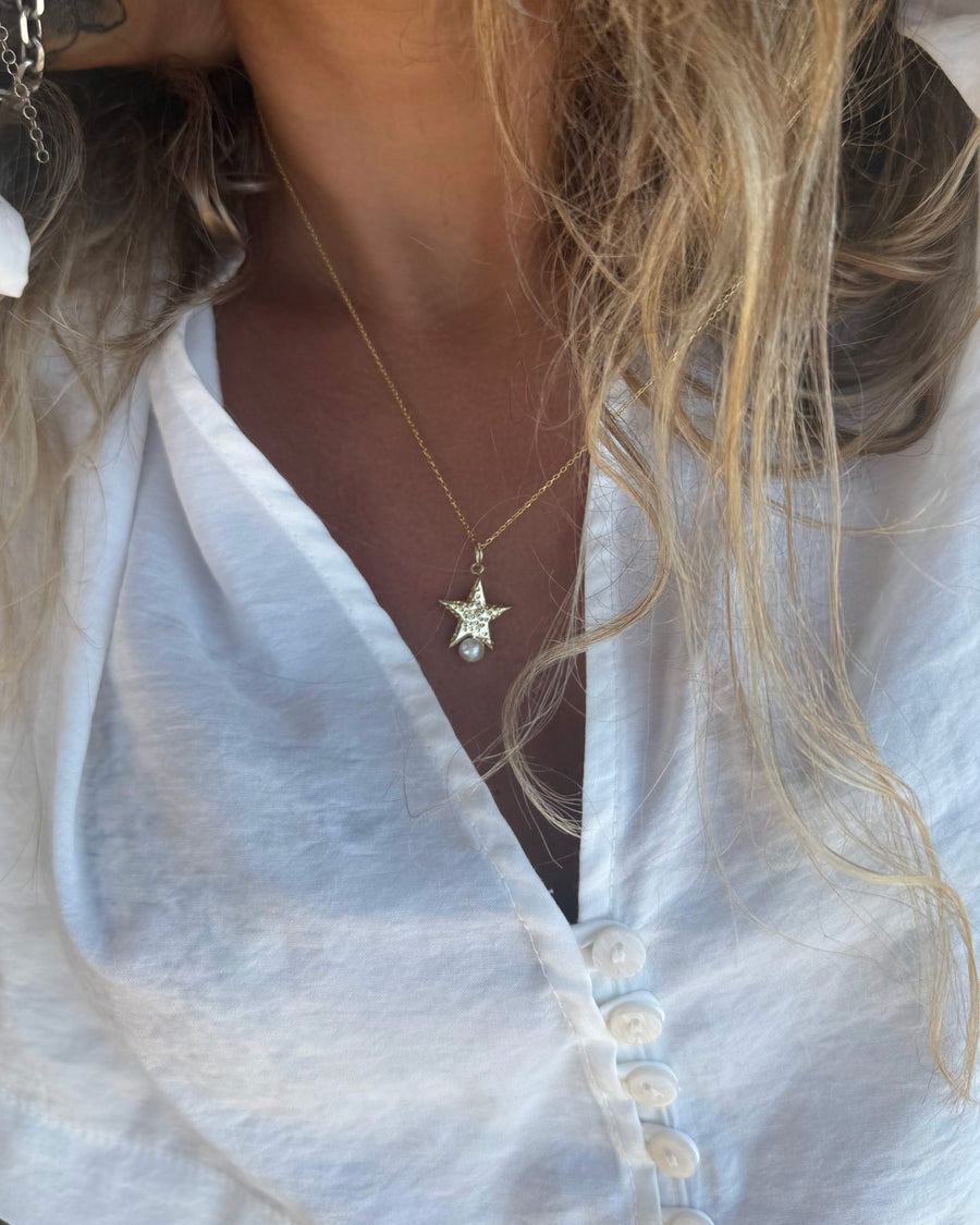 PEARLY GÜMÜŞ KOLYE