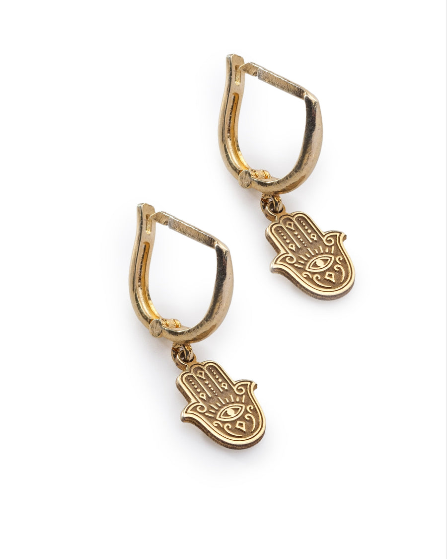 HAMSA GÜMÜŞ KÜPE