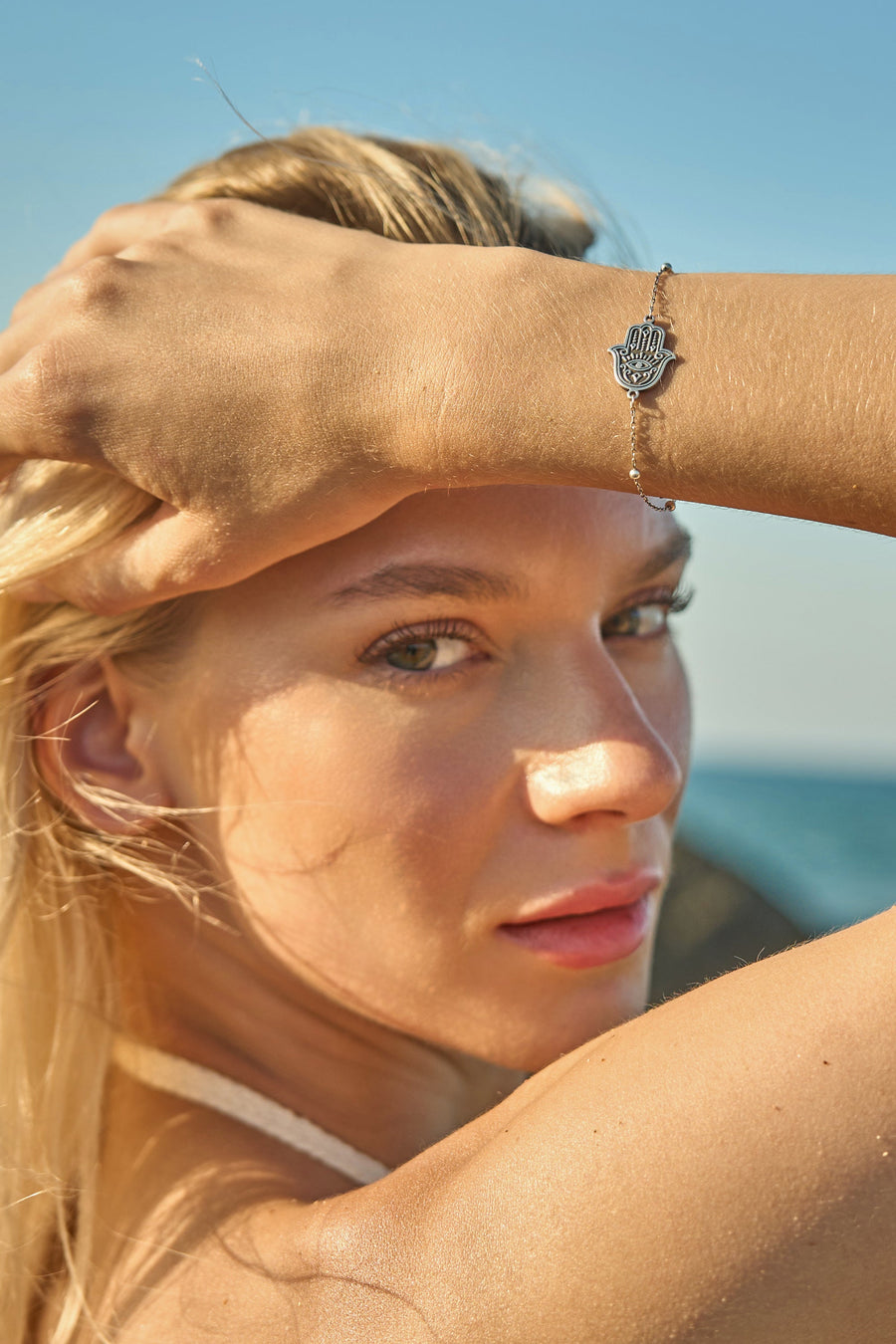 HAMSA GÜMÜŞ BİLEKLİK