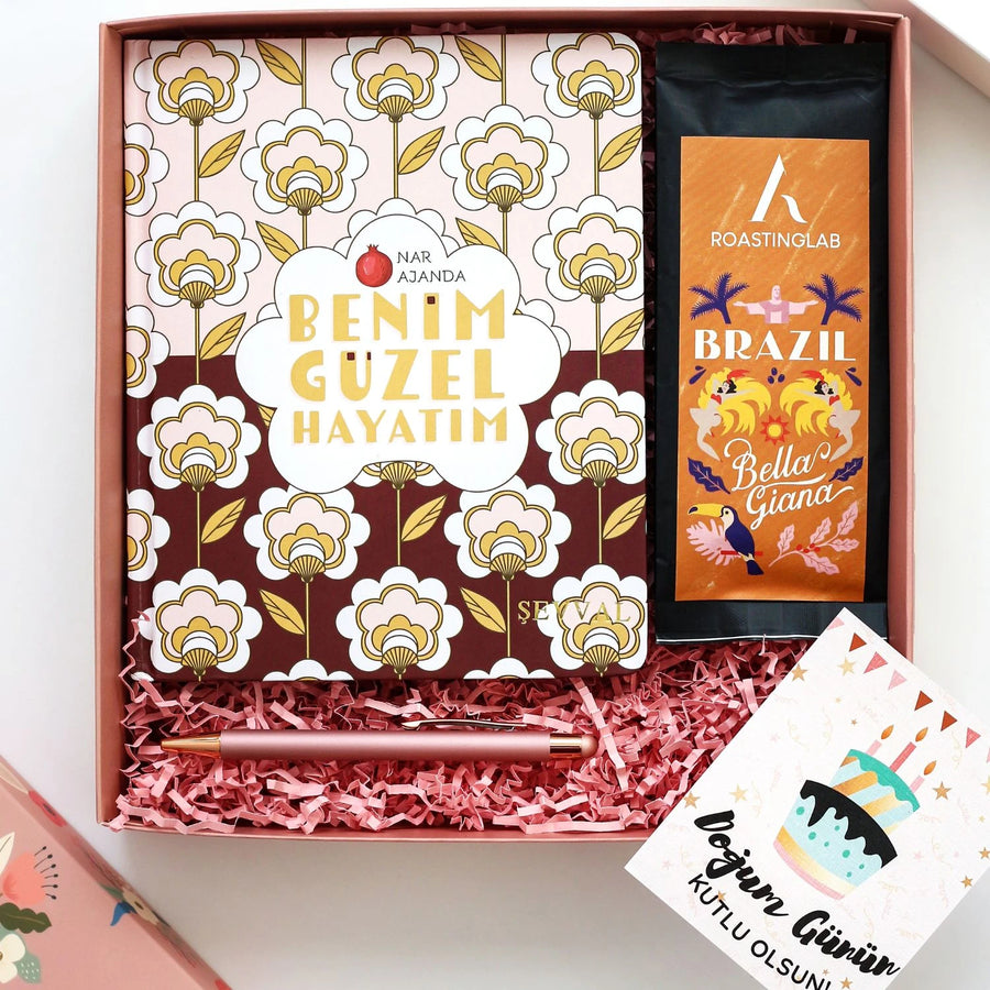 Nar Ajanda Doğum Günü Hediye Kutusu