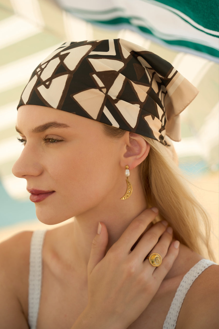 MOONLIGHT GÜMÜŞ KÜPE