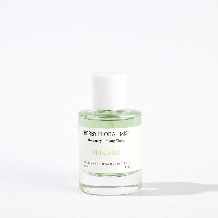 PelCare HERBY FLORAL MIST WITH ROSEMARY + YLANG YLANG HYDROSOL