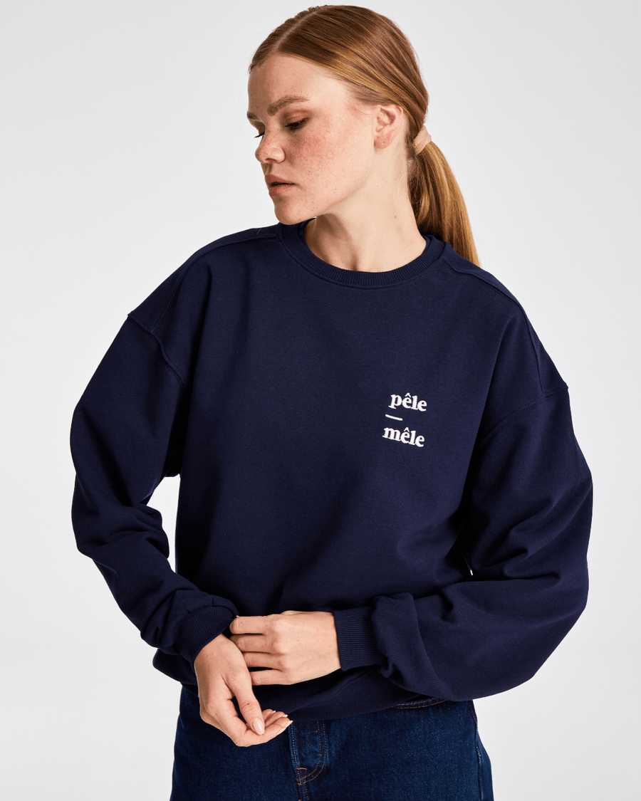 Pêle-Mêle - Logo İşlemeli Sweatshirt