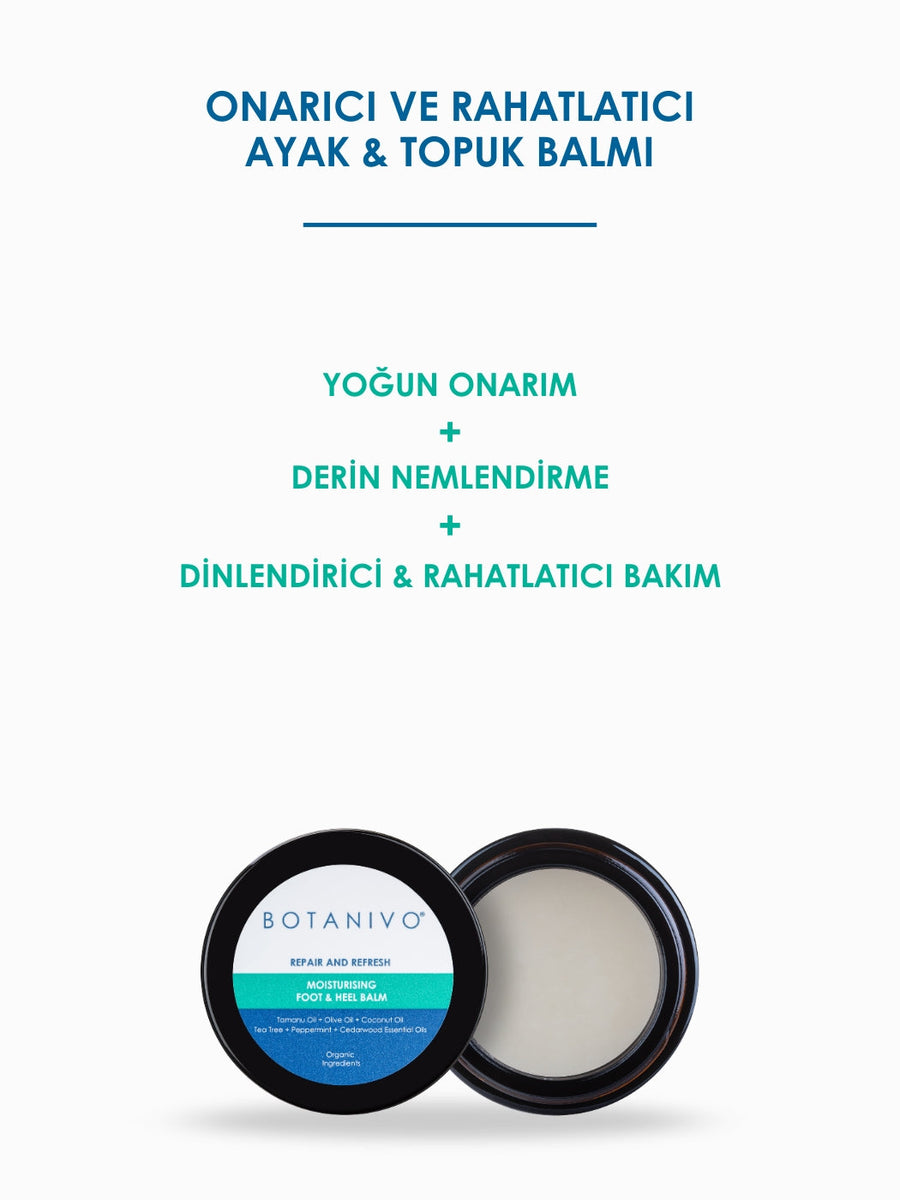 Botanivo Onarıcı ve Rahatlatıcı Ayak & Topuk Balmı