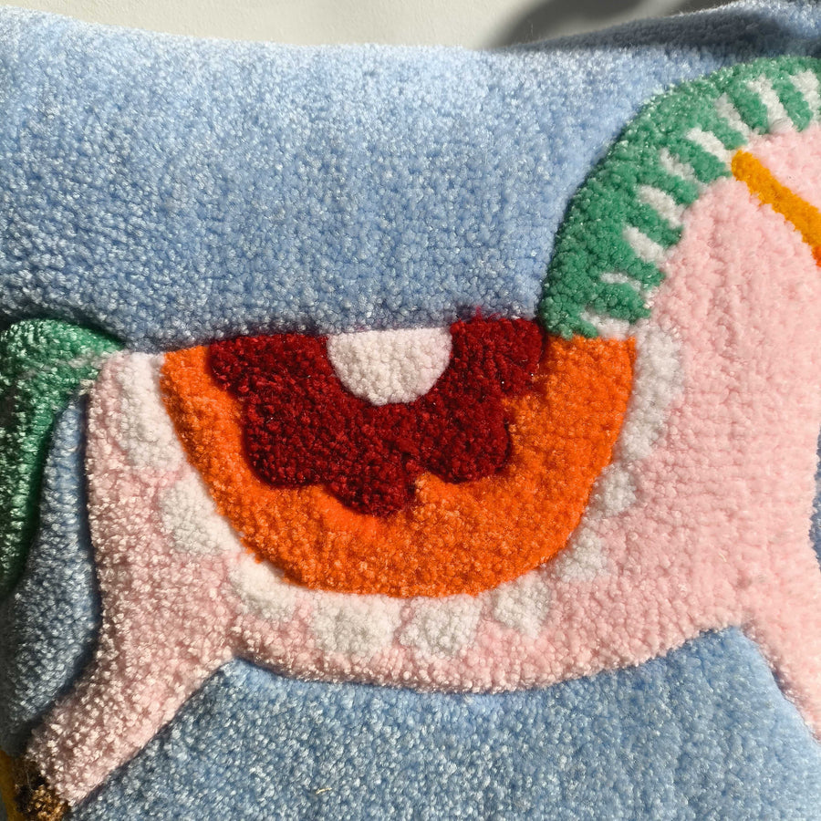 Atlı Karınca Tufting Kırlent