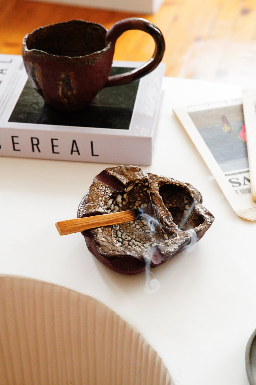 Stoneware Koyu Pütürlü Küllük