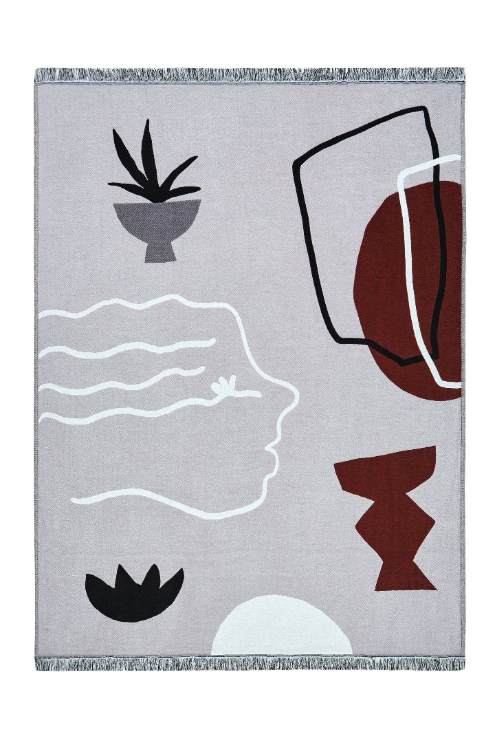 ABSTRACT THROW BATTANİYE