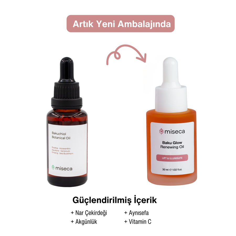 Baku Glow Bitkisel Retinol Alternatifi Yenileyici Bakuchiol Serum 30 ml