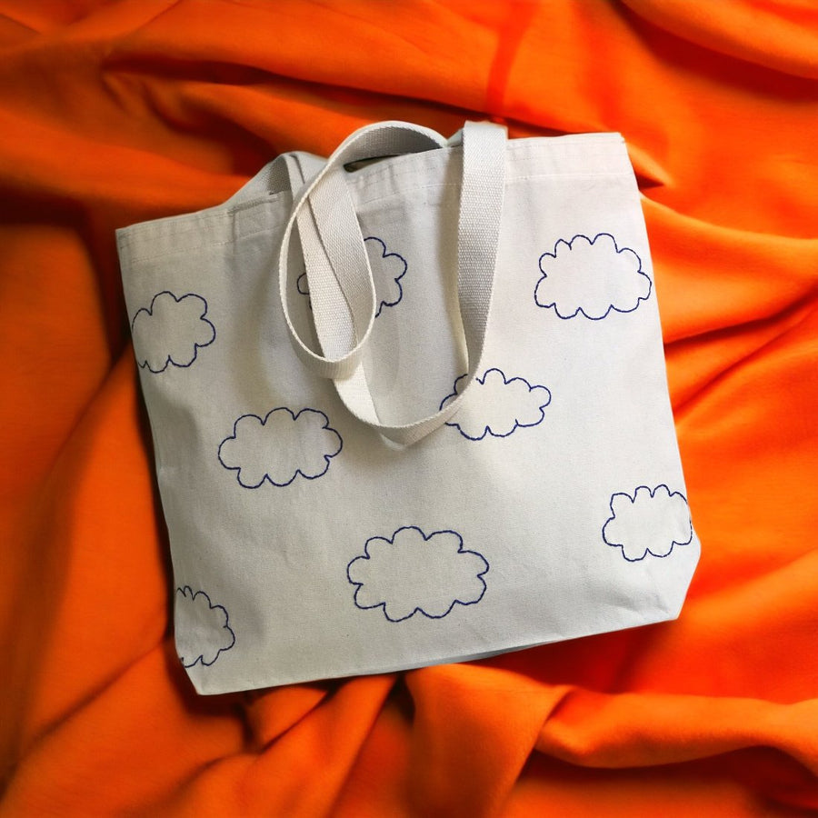 CLOUDS LARGE TOTE BAG