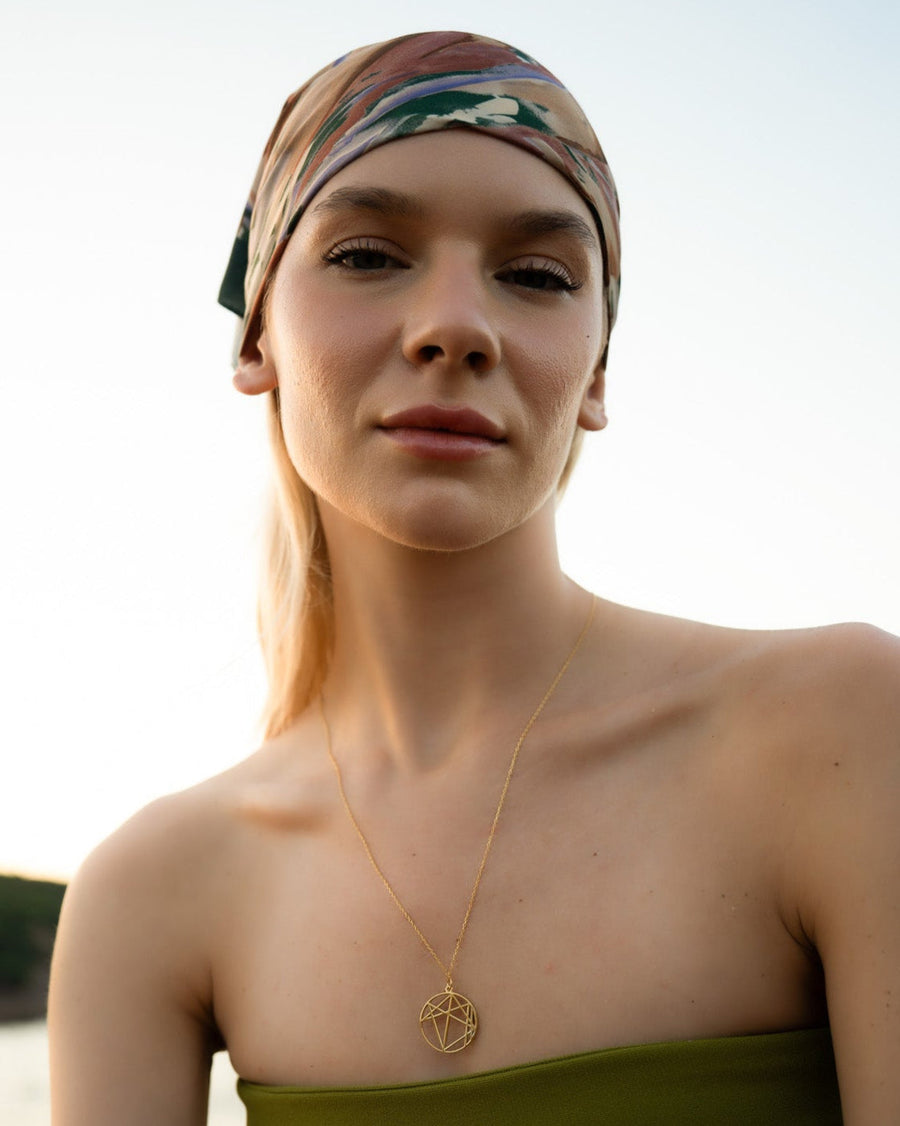 DOĞUM HARİTASI GÜMÜŞ KOLYE AÇILI