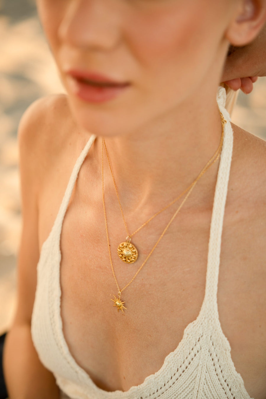 GODDESS GÜMÜŞ KOLYE