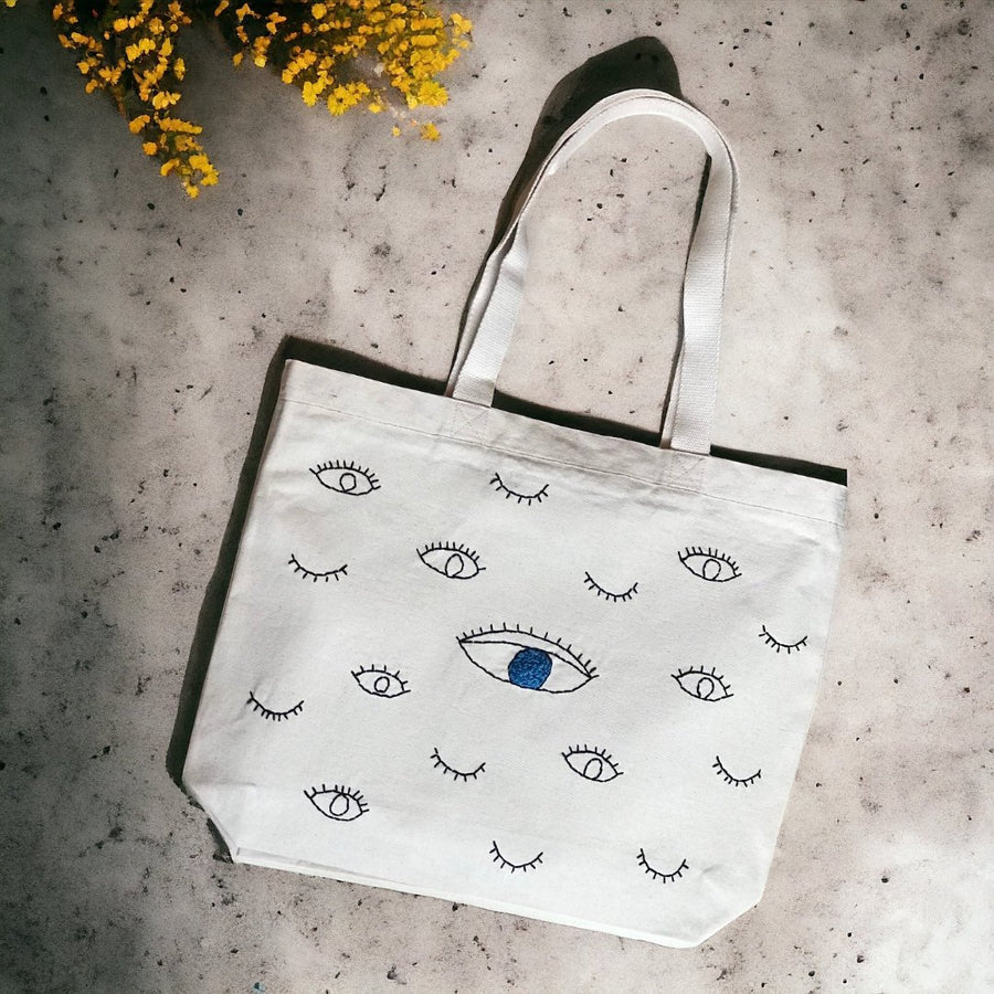 EYES LARGE TOTE BAG