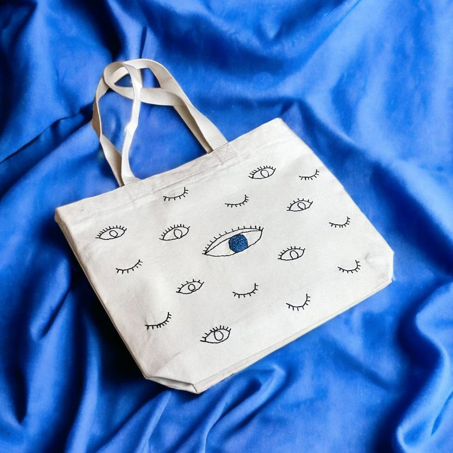 EYES LARGE TOTE BAG