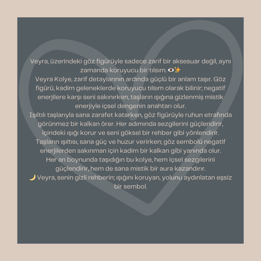 VEYRA GÜMÜŞ KOLYE