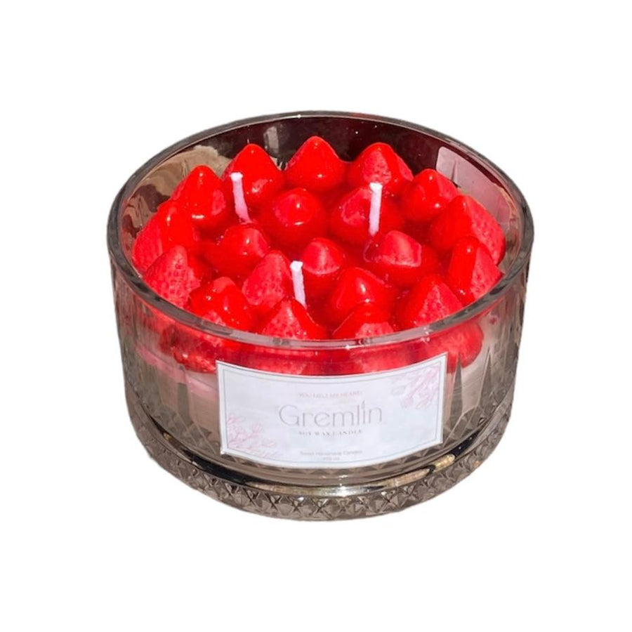 BIG STRAWBERRY MAGNOLIA CANDLE