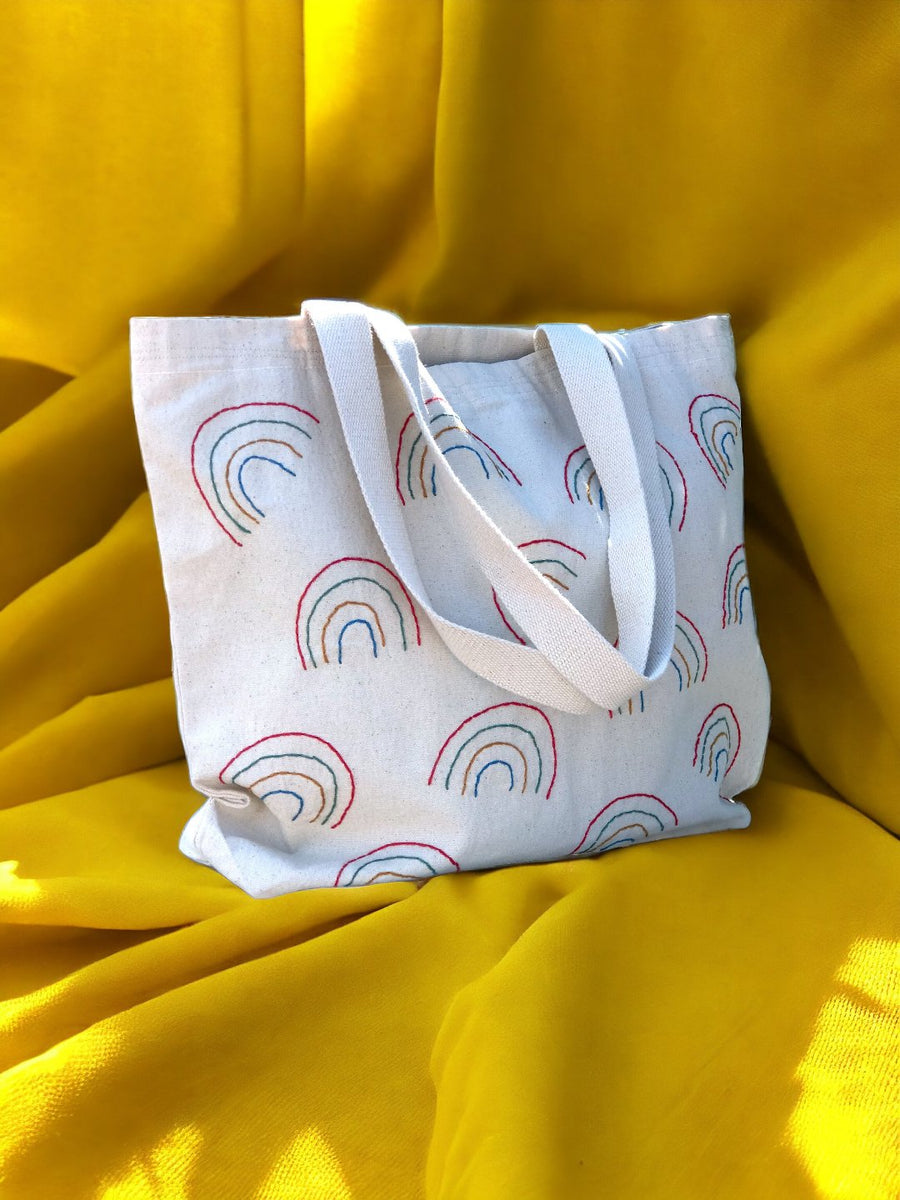 RAINBOW LARGE TOTE BAG