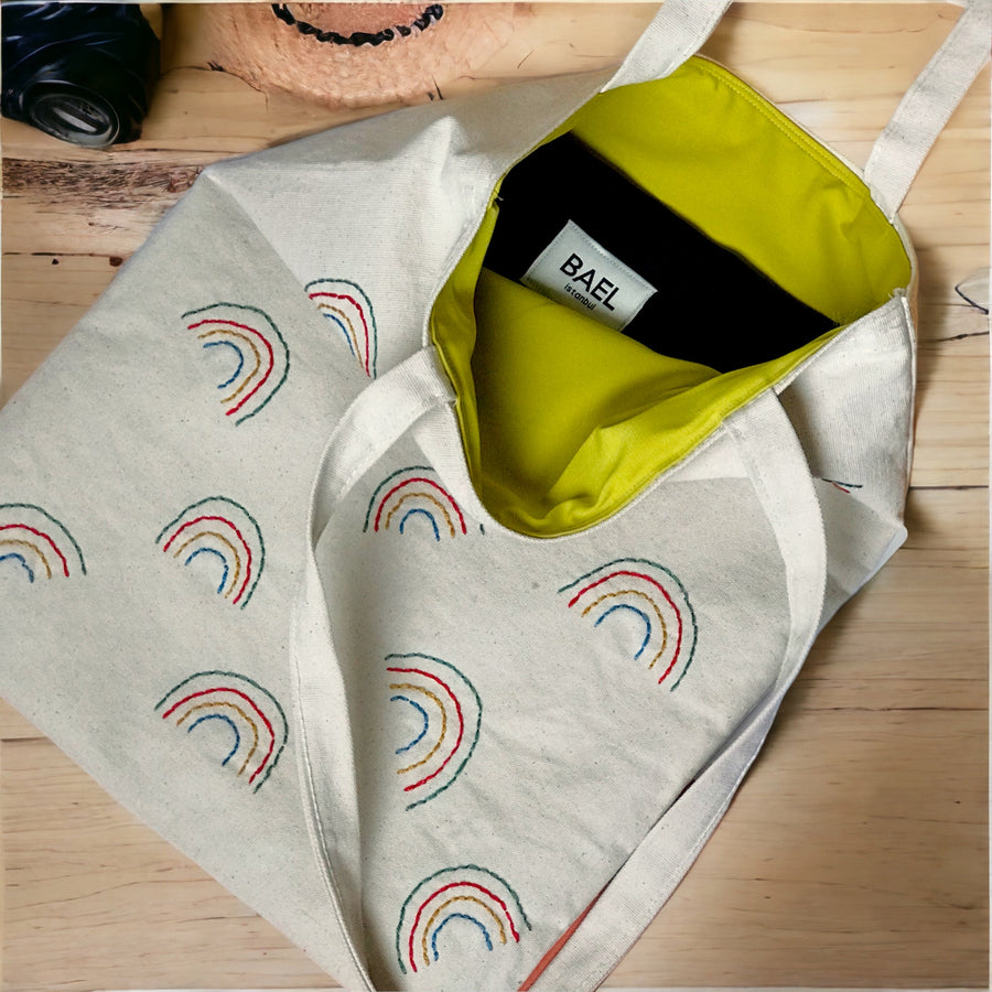 RAINBOW TOTE BAG