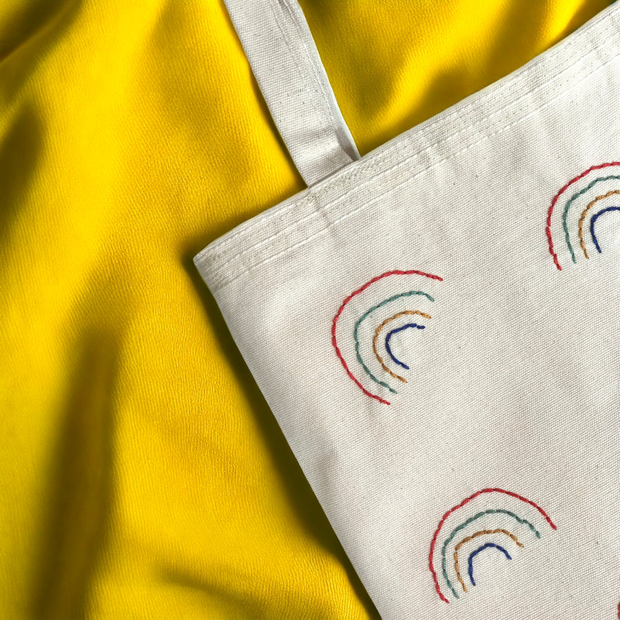 RAINBOW TOTE BAG