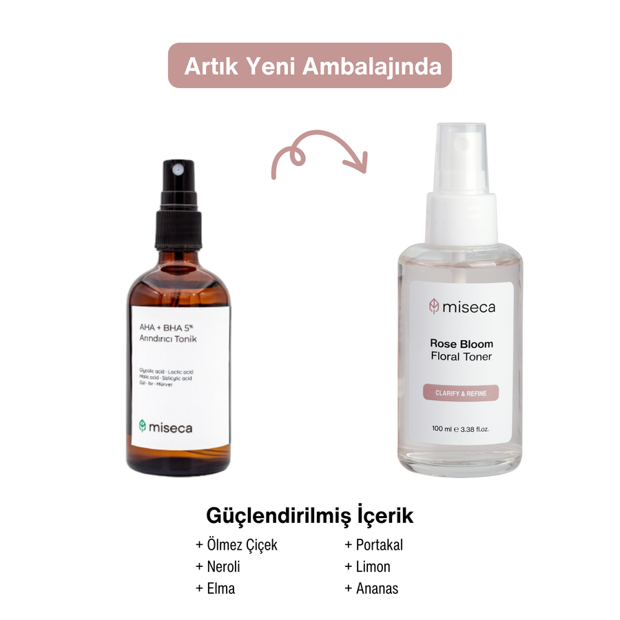 Rose Bloom AHA + BHA Arındırıcı Tonik 100 ml