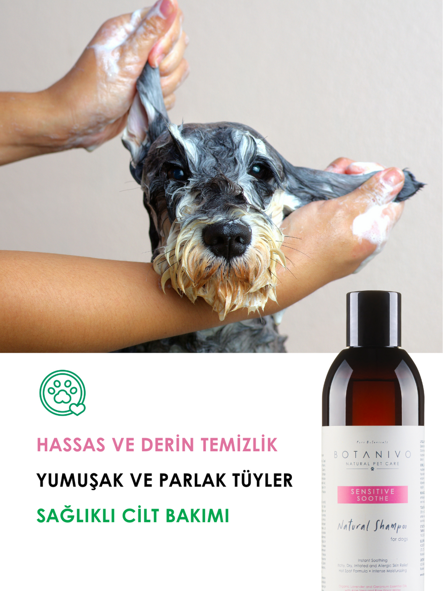 Botanivo Köpekler İçin Hassas Şampuan 2’li Set