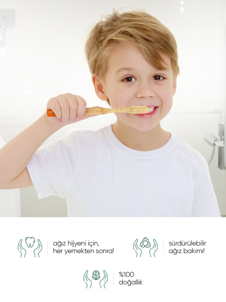 T-Brush Nano Çocuk Diş Fırçası – Beyaz Renk- Ultra Soft
