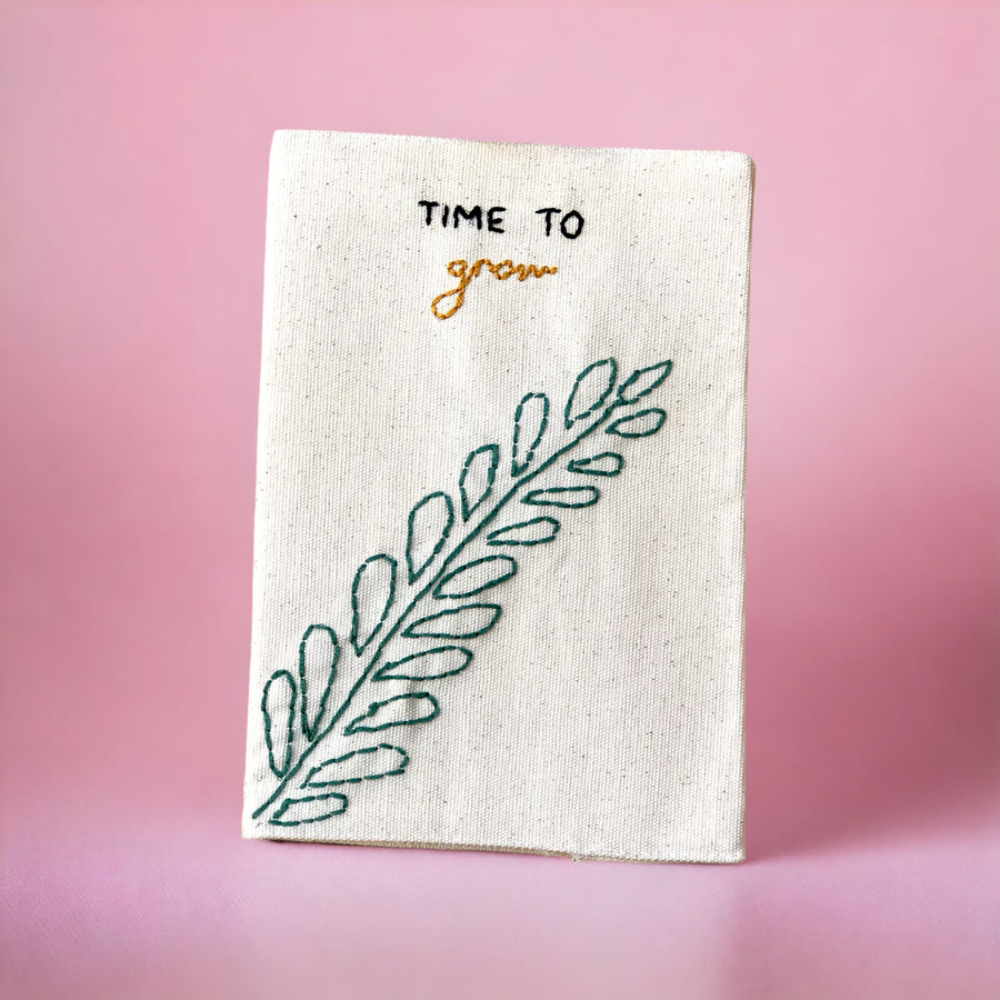 TIME TO GROW  NOTEBOOK