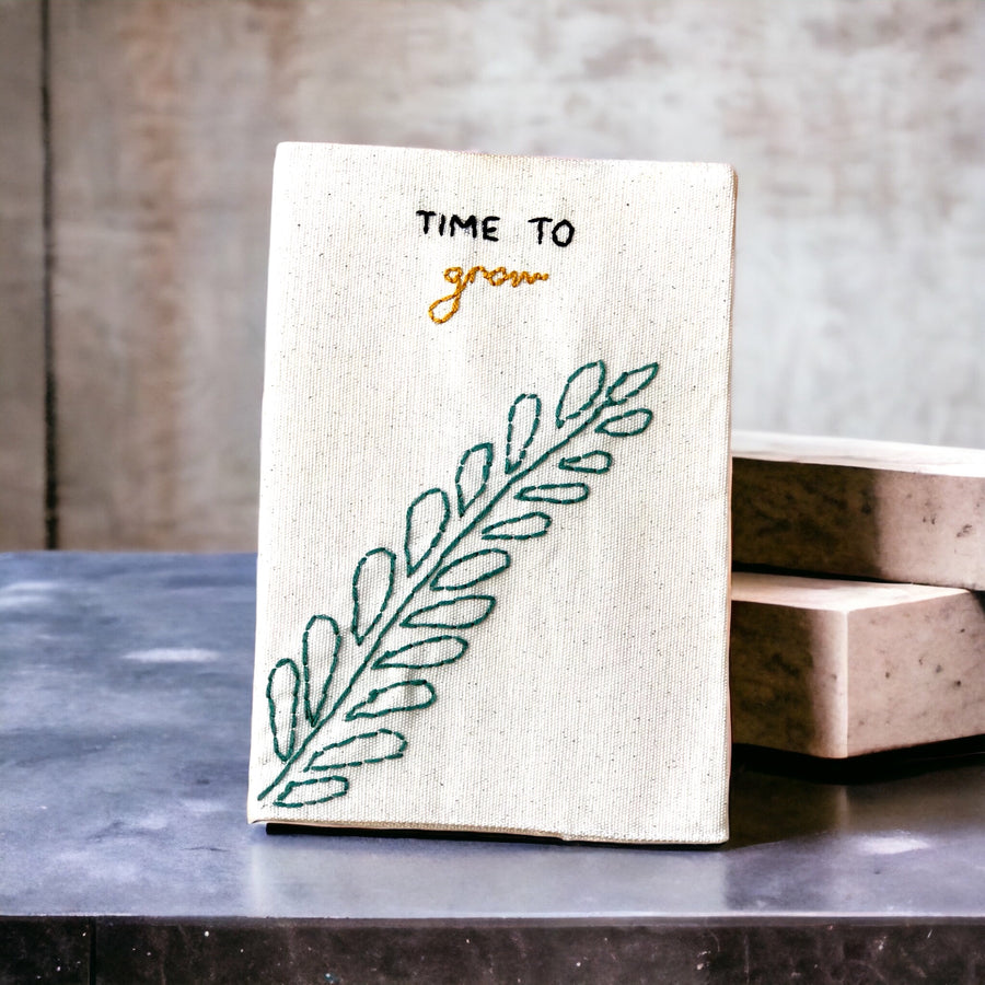 TIME TO GROW  NOTEBOOK