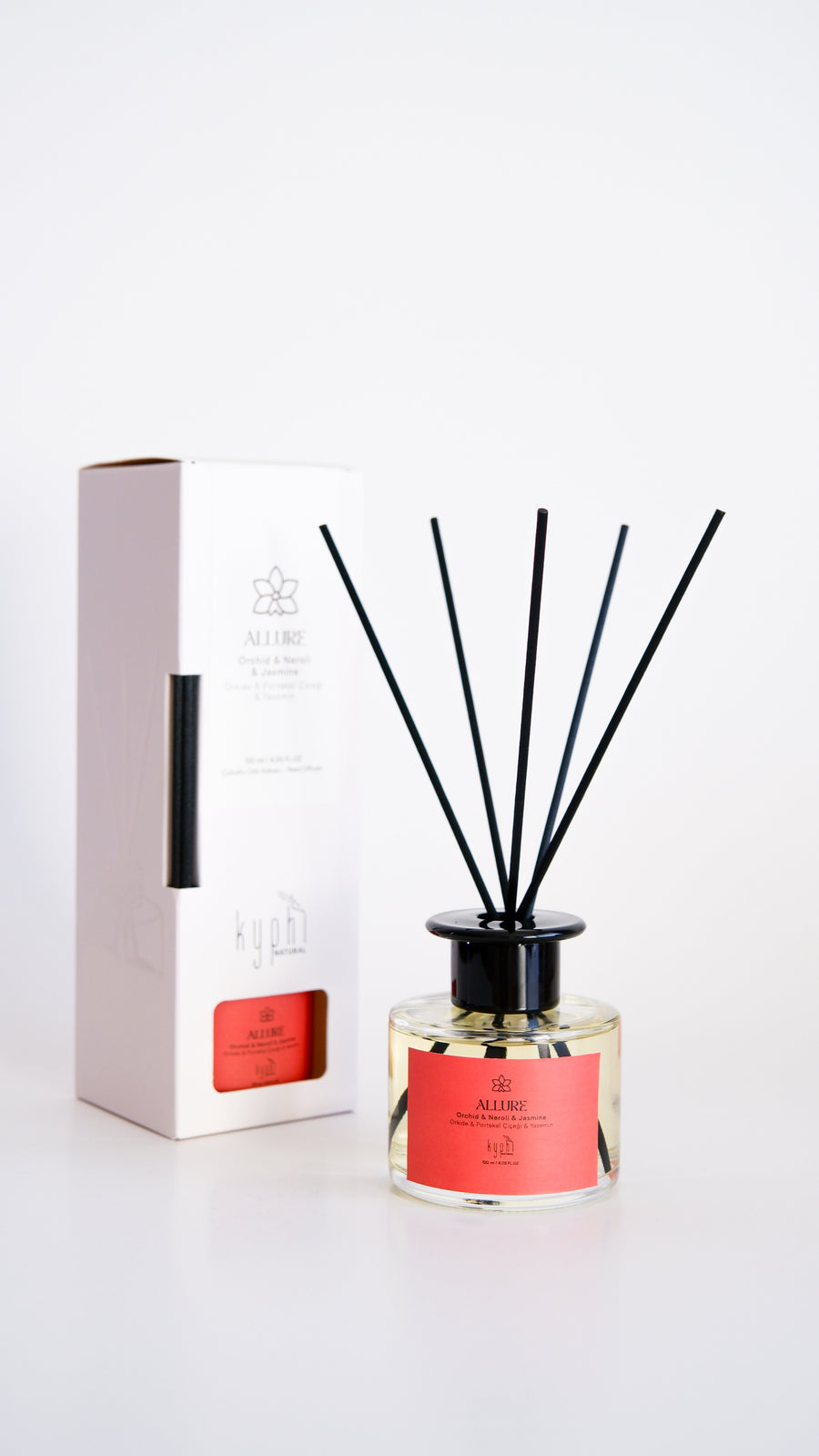 Allure (Orkide & Portakal Çiçeği & Yasemin) Çubuklu Oda Kokusu