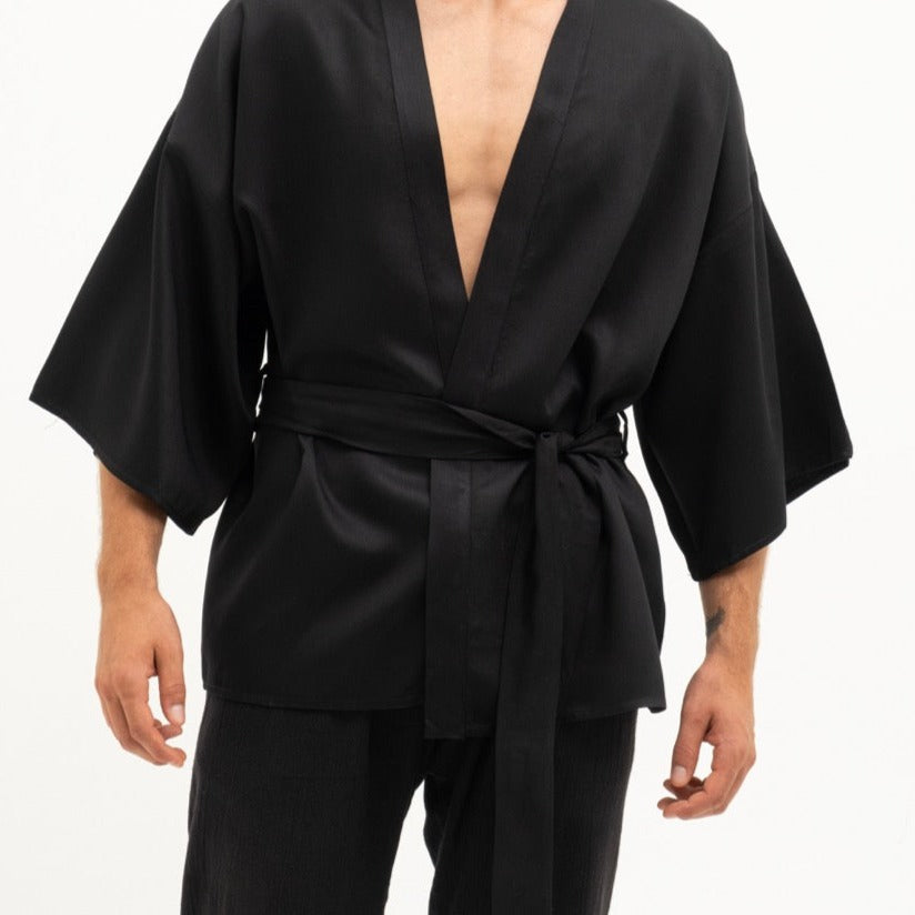 Black Bird | Unisex Kimono