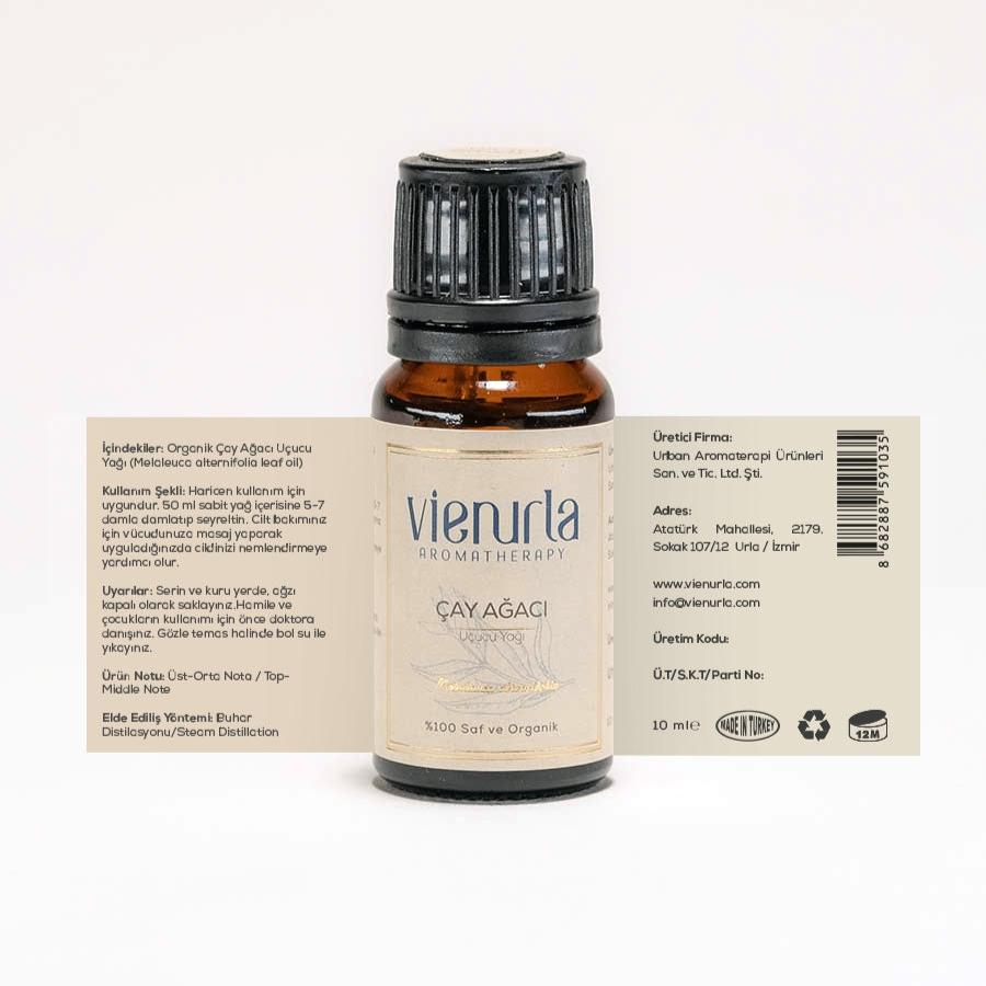 Vienurla Aromatherapy - Organik Çay Ağacı Uçucu Yağı 10ml