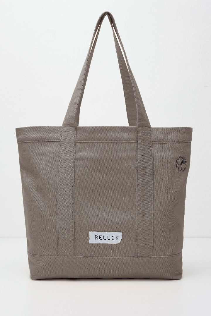%100 RECYCLED DAILY TOTE BAG  │ GRİ