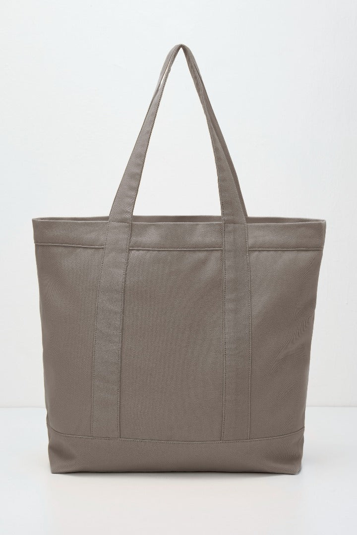 %100 RECYCLED DAILY TOTE BAG  │ GRİ