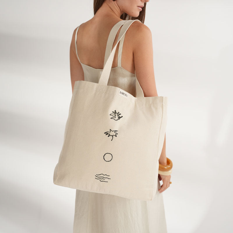 "Happy" Tote Bag