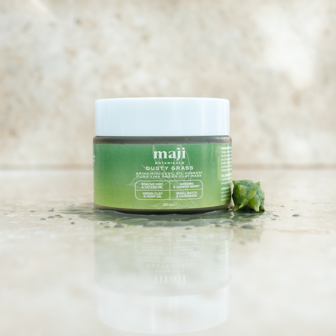 Dusty Grass Yeşil Kil Krem Maske – Local Makers