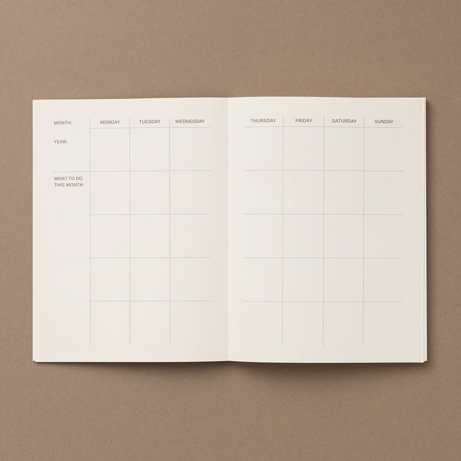 Everyday Planner - Almond