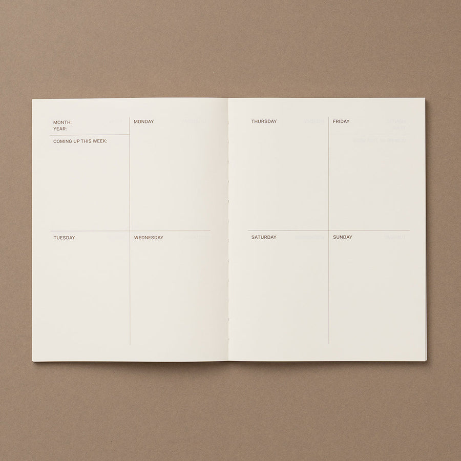 Everyday Planner - Almond