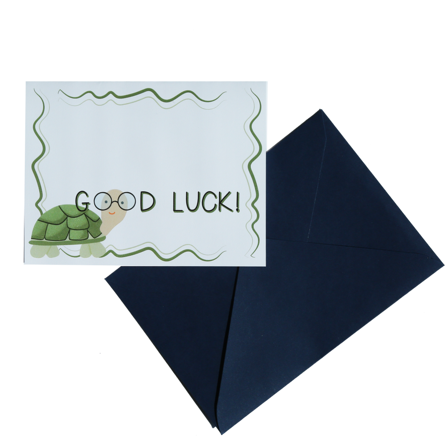 “Good Luck” Tebrik Kartı