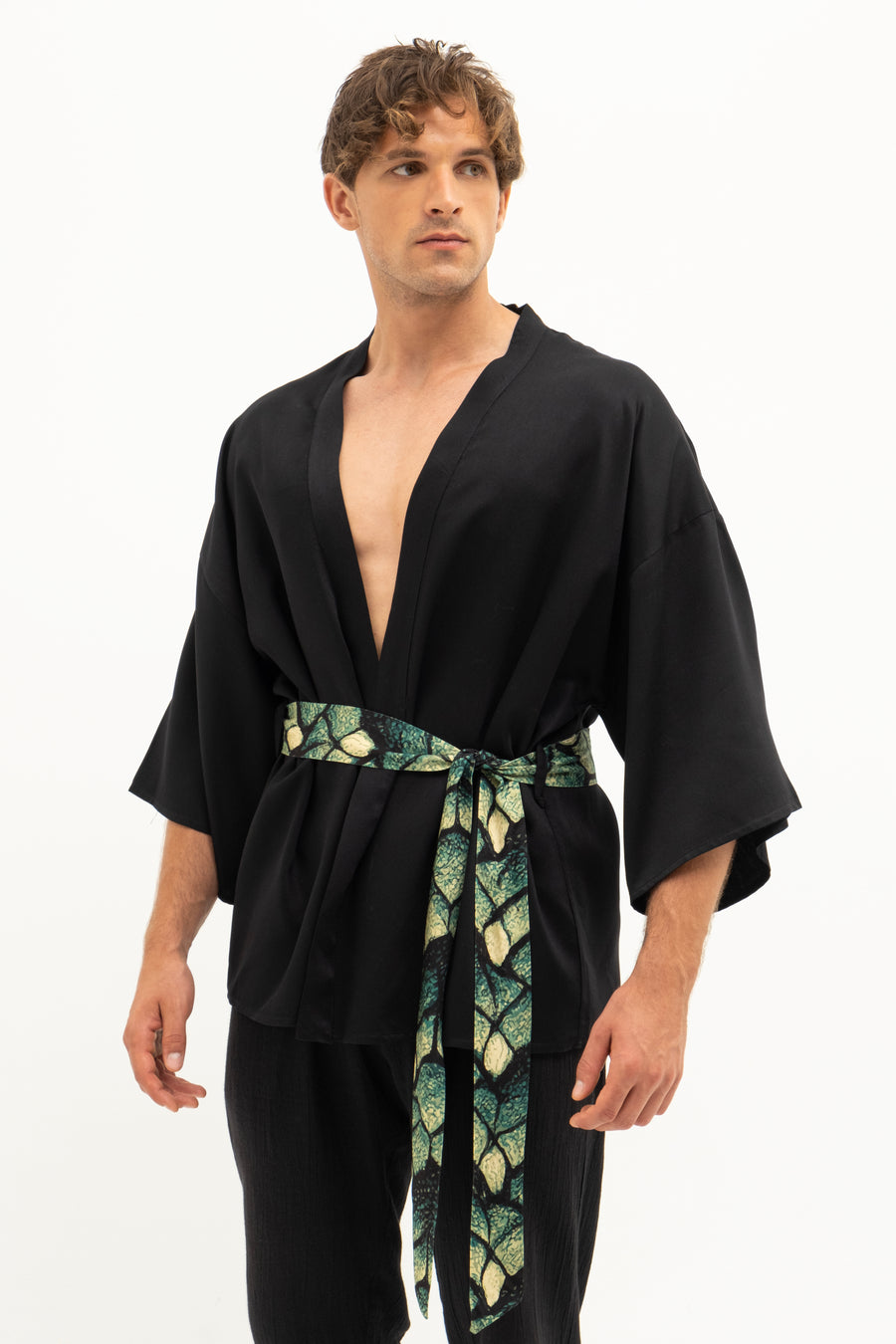 Green Depth | Unisex Kimono