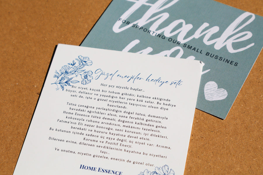 Güzel Enerjiler Hediye Seti
