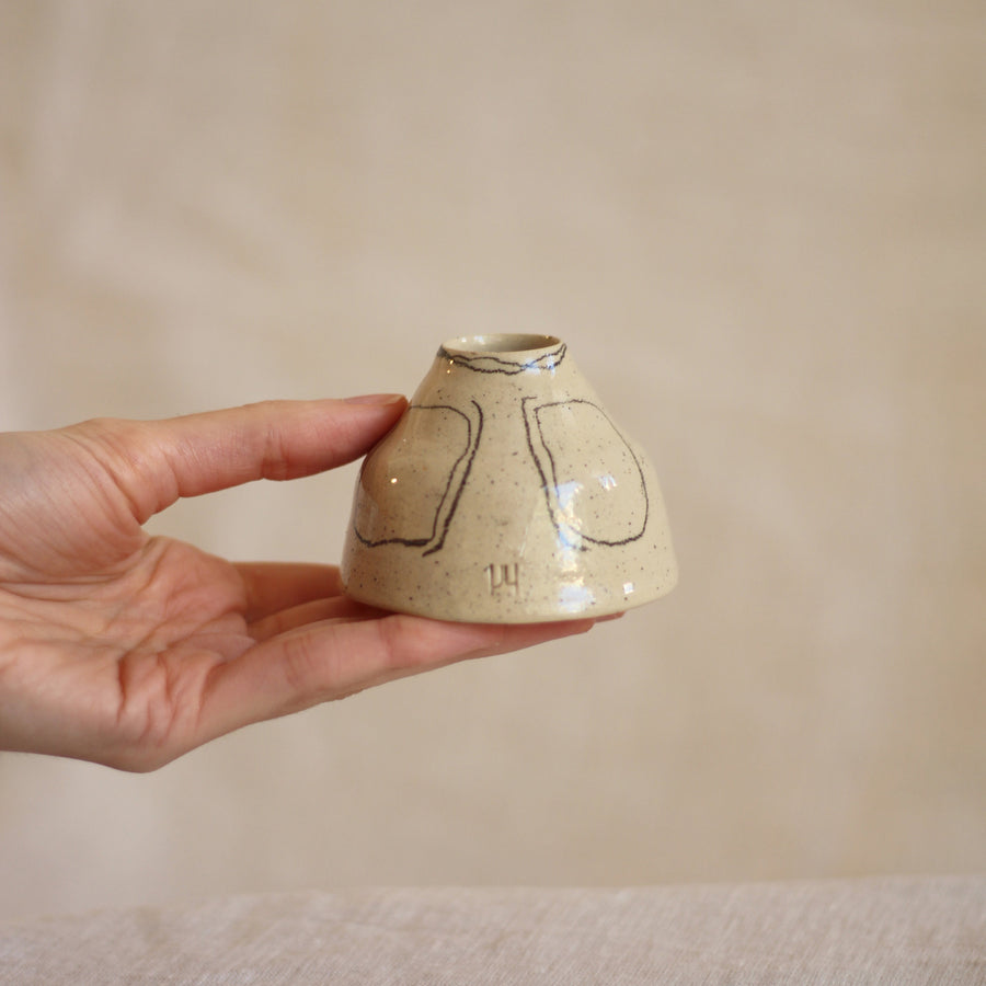 Nun Seramik Şamdan Mumluk