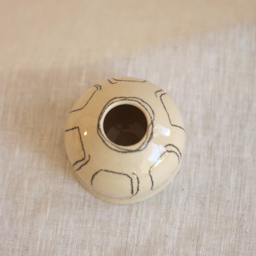 Nun Seramik Şamdan Mumluk